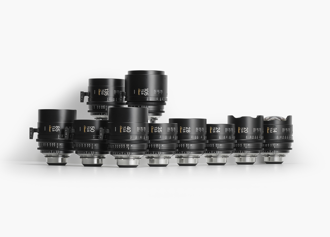 SIGMA Cine FF Classic Prime Set