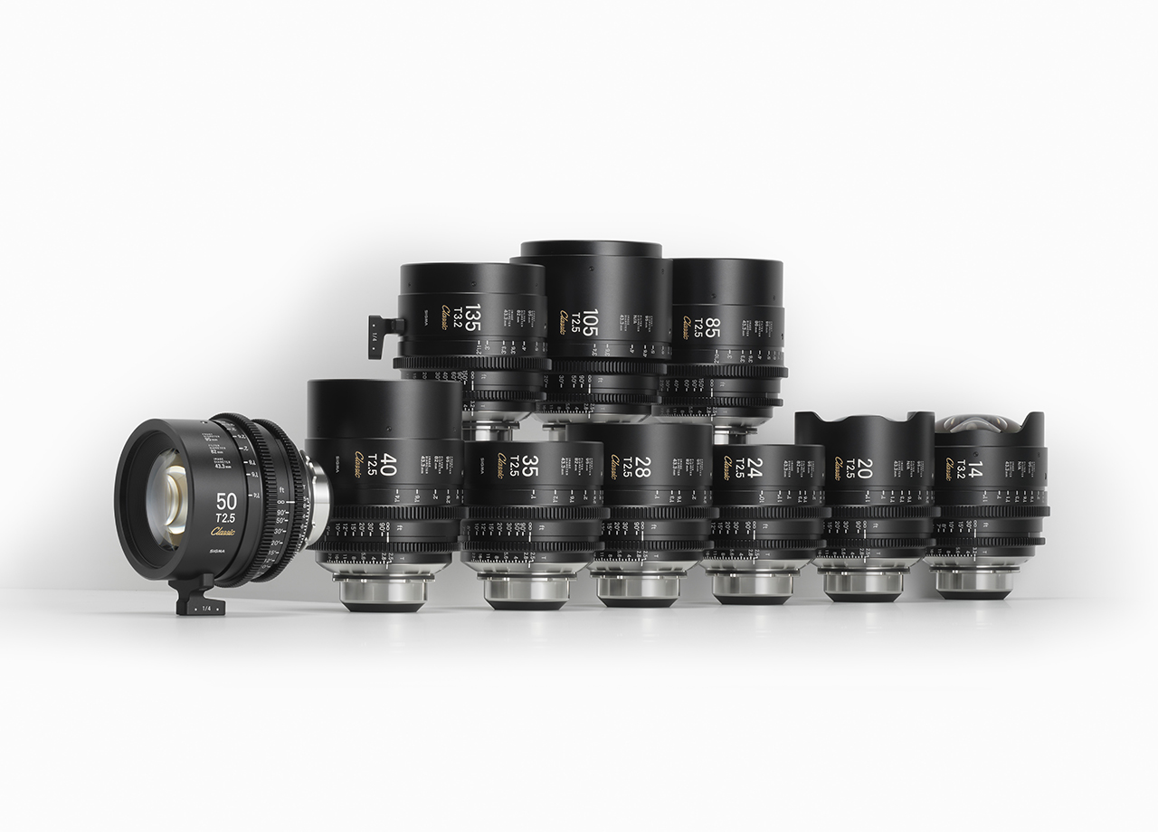 SIGMA Cine FF Classic Prime Set