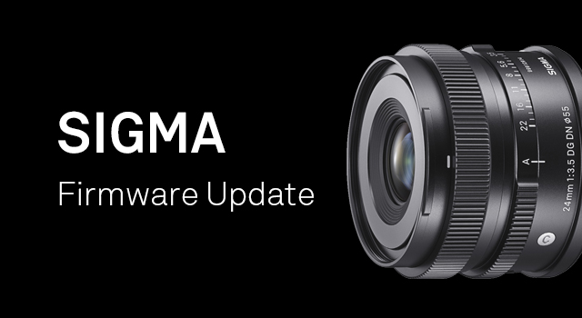 Firmware update for SIGMA Global Vision lenses in L-Mount